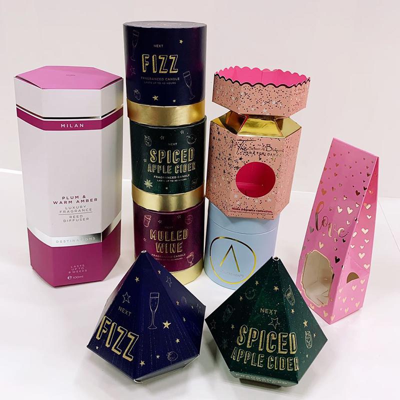 江汉化妆品包装盒、异形包装盒、异形礼盒、异形纸盒定制印刷
